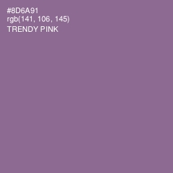 #8D6A91 - Trendy Pink Color Image